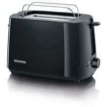Severin AT 2287 Automatik-Toaster, 700W, Röstzeitelektronik, Krümelschublade, schwarz