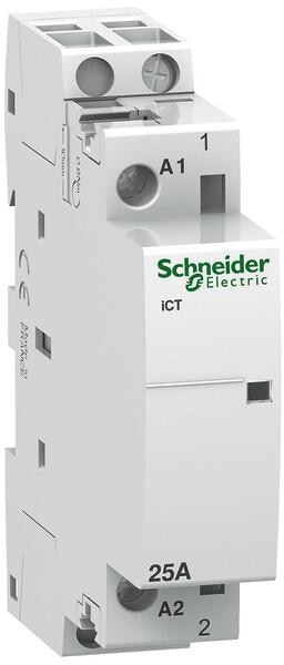 Schneider A9C20732 Installationsschütz iCT 25A, 2 Schließer, 230/240V, 50Hz