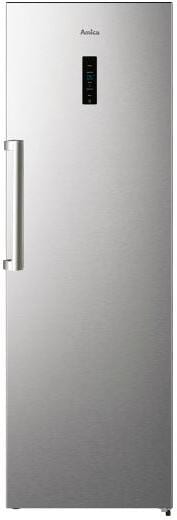 Amica VKS 358 150 E Vollraum-Kühlschrank, 60 cm breit, 370L, Holiday-Schaltung, NoFrost, Edelstahloptik