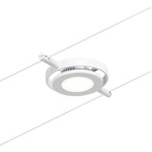 Paulmann CorDuo LED Seilsystem RoundMac Einzelspot 200lm 4,5W 3000K 12V, weiß matt/chrom (94417)
