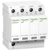Schneider Electric  iPRD40r Überspannungsableiter  Typ 2, steckbare Schutzmodule, 3P+N, Imax 40kA (A9L40601)
