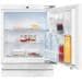 Exquisit UKS140-V-FE-010D Unterbau-Kühlschrank, Nischenhöhe: 82,5 cm, 138L, Festtürtechnik, Schnellkühlen, weiß