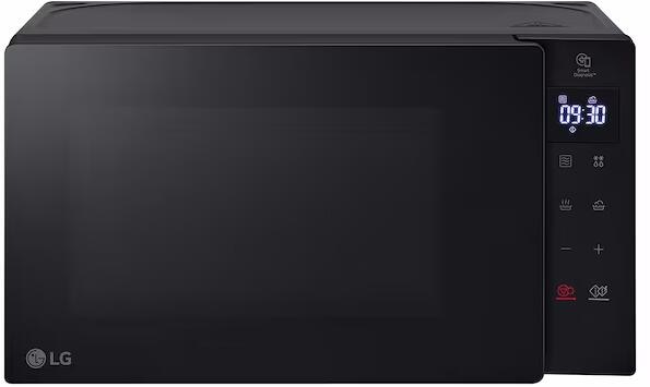 LG MH6032GAS Smart Inverter Magnetron Mikrowelle, 45,5 cm breit, 20 L, mit Grill 1050 W, schwarz