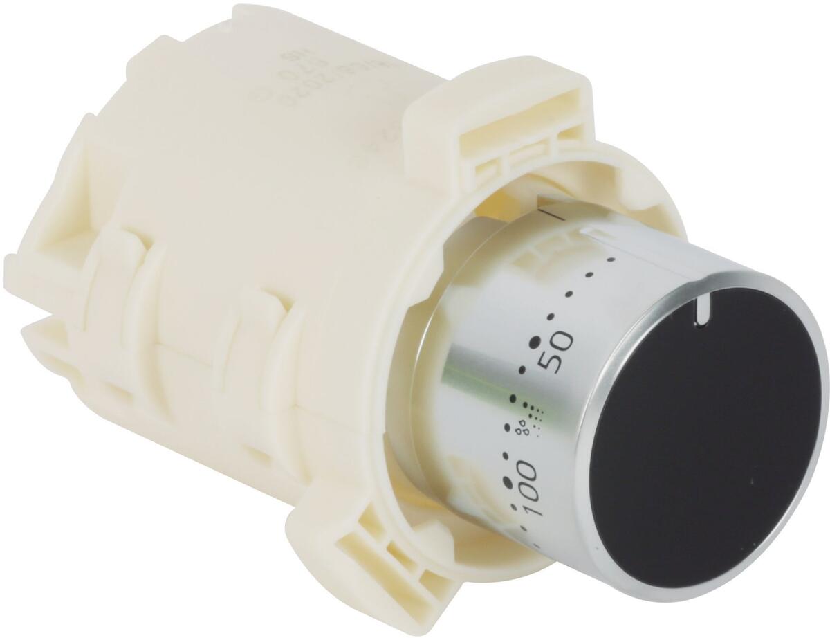 Bosch Siemens 10005324 Drehgriff-Temperatur, rund; versenkbar; edelstahl; unbeleuchtet