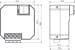 Theben DU 1 DALI KNX DALI-Aktor 2-fach, Unterputz, Binäreingang 4942580 ...
