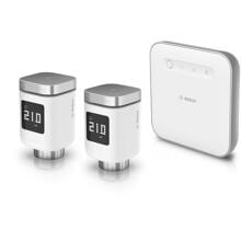 Bosch Smart Home Starterset mit 1 Controller II & Heizkörperthermostaten II, weiß