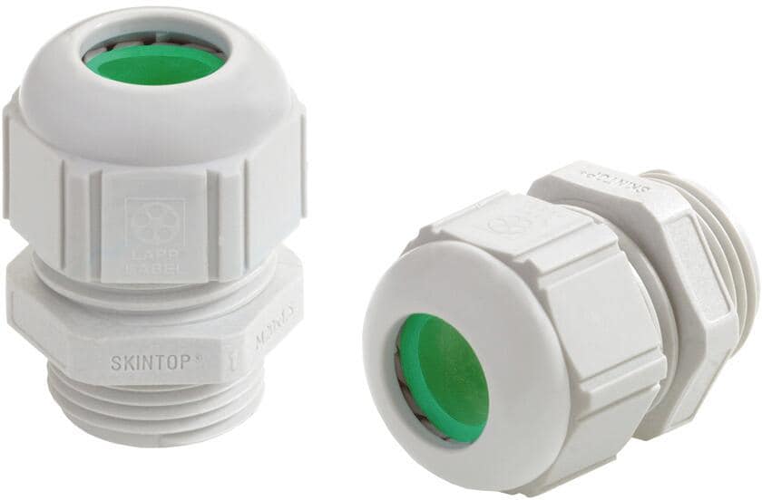 Lapp 53111427 Kabelverschraubung, SKINTOP ST-HF-M 20x1,5mm, 100 Stück, lichtgrau