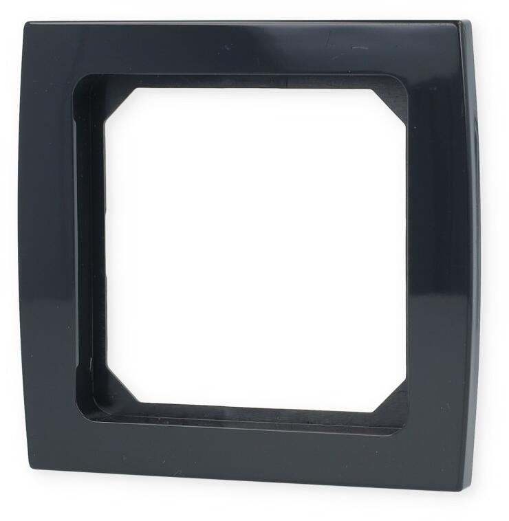Elso 2041231 Rahmen 1-fach, Riva, anthrazitgrau