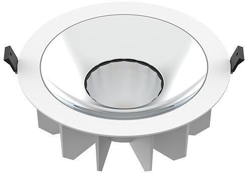 SLV DOWNLIGHT P, 230 40 HG 830 60 ML DALI WH IP54, 20W, 720 / 4810lm, 3000K, weiß (1011301)