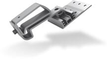 K2 Systems Dachhaken SingleHook 2G für Stahldachplatten-Dächer, verstellbar, silber (2000636)