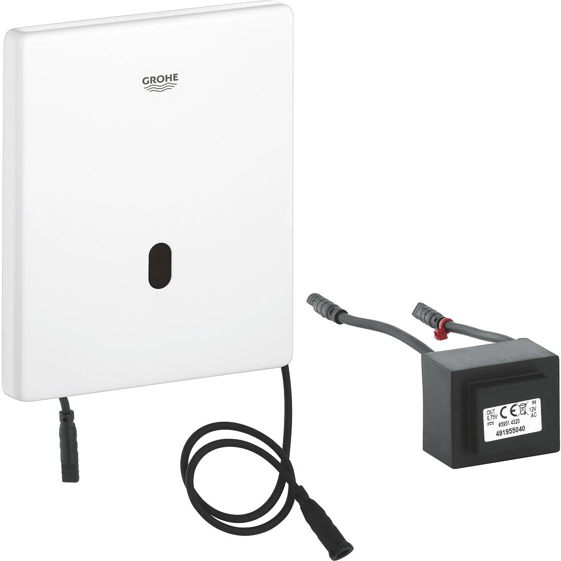 GROHE Abdeckplatte für Urinal 37 321 SH1, moon white (42452LS0)