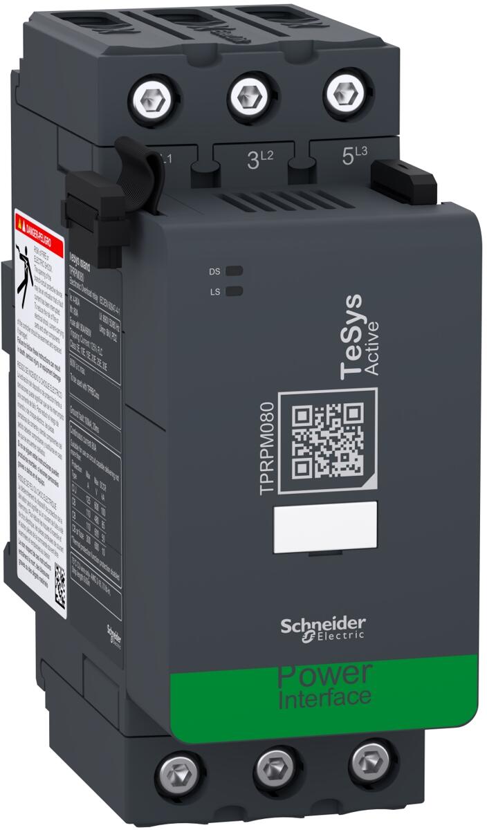 Schneider Electric TPRPM080 Direktstarter 80 A 37 kW, TeSys island Analyse Lastabgang