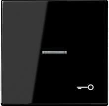 Jung LS990KO5TSW Wippe mit Symbol "Tür", mit Lichtleiter, schwarz