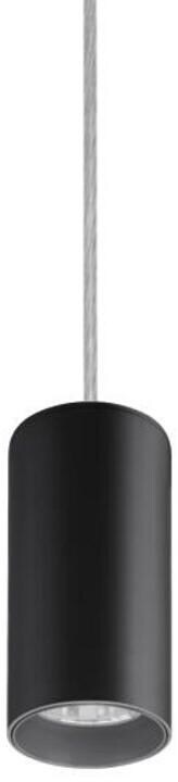 Brumberg TRAXX MINI LED-Decken-Pendel-Leuchte 230 V AC, 50 Hz, rund, CRI > 90, 14,5W, 20°, 1785lm, 3.500K, schwarz struktur (88862185)