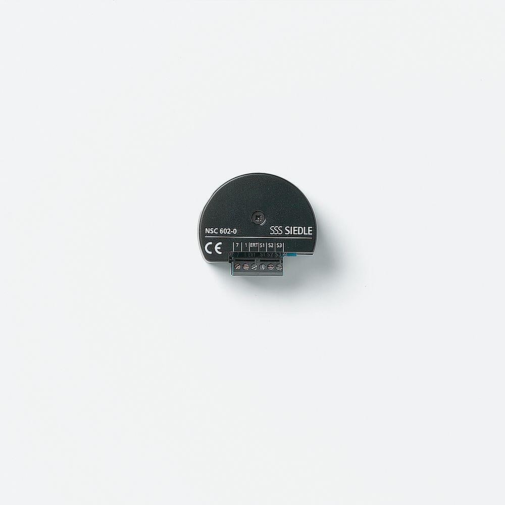 Siedle NSC602-0 Nebensignal-Controller, schwarz (200017260-00)