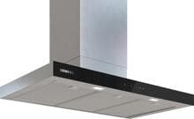 Siemens LC97BDN30 iQ500 A++ Wandhaube, 90 cm breit, 699 m³/h, Home Connect, 3 Lüfterstufen und 1 Intensivstufe, Metalloptik