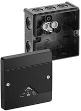 Spelsberg Abox 040-L/sw Abzweigkasten leer, IP66, 102x102x57mm, schwarz (804 000 01)