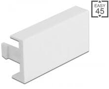 Delock Easy 45 Modul-Blindblende, 45x22,5mm, weiß (81301)