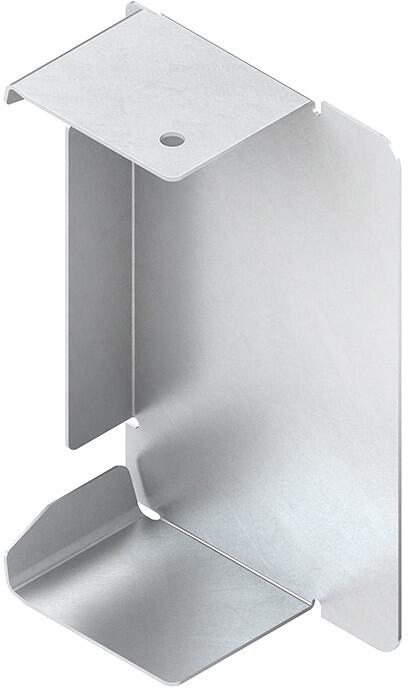 Niedax LED60.150R Endabschlußdeckel, 60 x 150 mm, Stahl