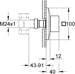 GROHE Allure Brilliant Unterputz-Ventil Oberbau, für 35028 oder 29032