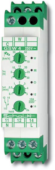 Schalk GSW 4 Grenzwertschalter für Wind, 230VAC, 1Wechsler, 10A (GSW409)