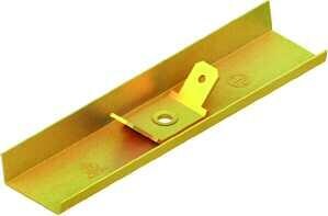 Niedax LSTA 16.016 PE-Anschluss und Verbinder, mit 6,3mm Fachstecker, verzinkt (LSTA16.016)