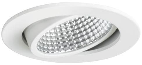 Brumberg KERBY-R LED-Einbaustrahler 350mA, 7W, 1230 lm, 3000K, rund, weiß (12395073)