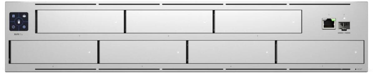 Ubiquiti Netzwerk-Videorekorder Pro, ohne Festplatten, Silber (UNVR-PRO)