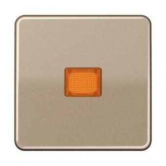 Jung CD590KOGB Wippe mit Lichtaustrittsfenster, gold-bronze