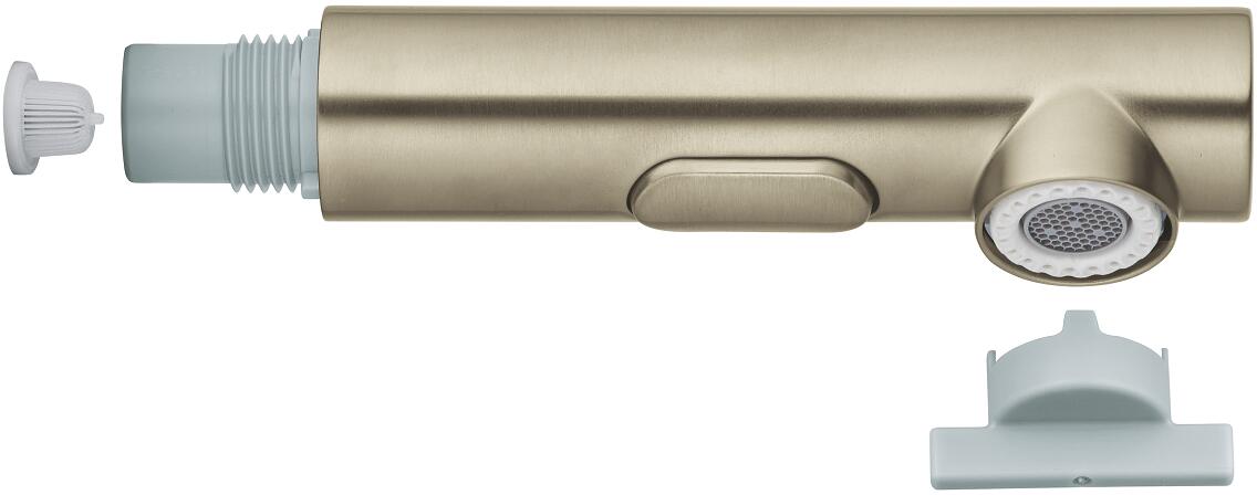 GROHE Spülbrause, für Essence, Concetto und Minta Spültischbatterien, nickel gebürstet (46926EN0)