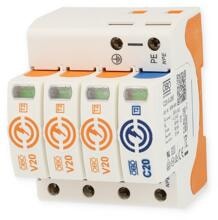 OBO Bettermann V20-3+NPE-280 SurgeController Überspannungsableiter (5095253), 3-polig + NPE, Typ 2