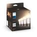 Philips Hue E27 Lampe, Viererpack, A60, 9W, 800lm, 2700K (929001821625)