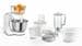 Bosch MUM58243 Küchenmaschine, 1000 W, 3D PlanetaryMixing, 3,9 L Rührschüssel, EasyArm Lift, weiß/silber