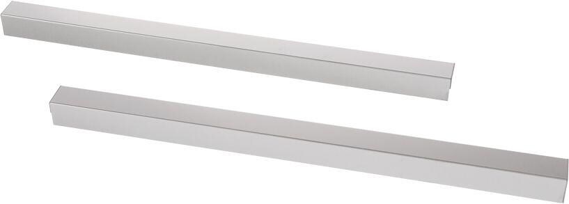 Bosch Siemens 11055615 Leiste, Designlisene, Set links und rechts, edelstahlfarbig