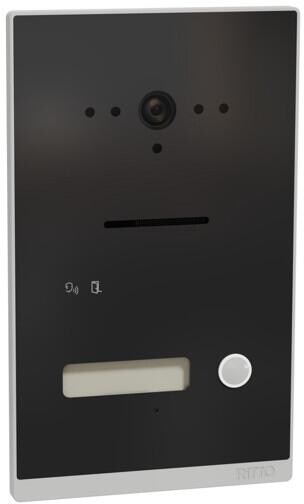 Ritto Listo TwinBus IP Türstation, 1 Wohneinheit, Unterputz, Grau (RGE2015130)