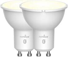 Nordlux Smart GU10, 2-pack Leuchtmittel, 2200-6500K, dimmbar, weiß (2070041000)