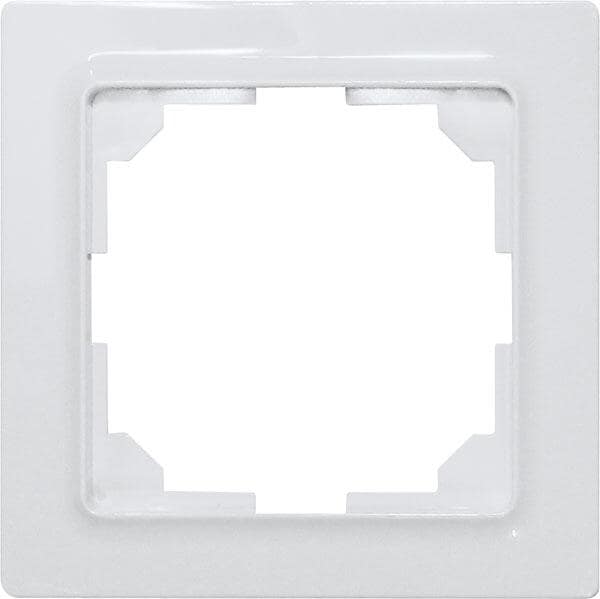 Eltako R1UE55-pm 1-fach-Universalrahmen, polarweiß matt (30055783)