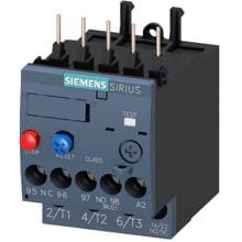 Siemens 3RU2116-1GB0 Überlastrelais 4,5...6,3 A thermisch für Motorschutz Baugröße S00, CLASS 10