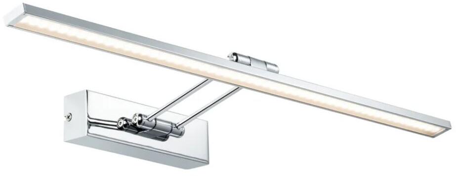 Spot LED Paulmann Galeria II 2x4W GU5.3 Chrome - Éclairage Miroir Salle De Bain - Blanc Chaud 2700K