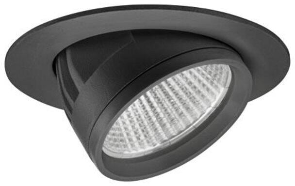 Brumberg ARTEMIS MAXI LED-Einbaurichtstrahler 230VAC, 50Hz, CRI > 90, 41,5W, 5343lm, 60°, 4000K, rund, DALI dimmbar, Reflektor silber, facettiert, sch