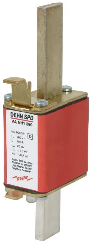 Dehn VA NH1 280 Überspannungsableiter Typ 2 / 1-polig 280V AC für NH1-Sicherungssysteme (900271)