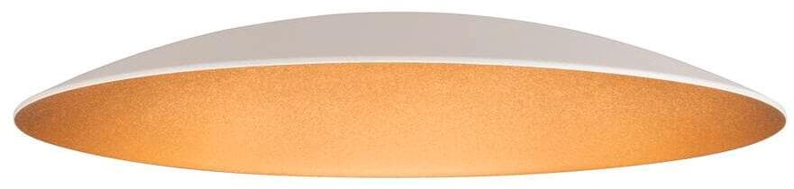 SLV LALU ELYPSE 22 Leuchtenschirm für Pendelleuchte LED Base, Mix&Match, Ø 22cm, weiß/gold (1007537)