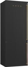 Smeg FA8005LAO6 Retro Stand Kühl-Gefrierkombination, 70,4 cm breit, 481 L, NoFrost, Türanschlag Links, anthrazit