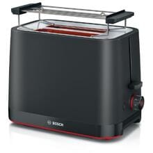 Bosch TAT3M12 Toaster, 950 W, 2-Scheiben, Automatische Endabschaltung, Nachtoastfunktion, Stoptaste