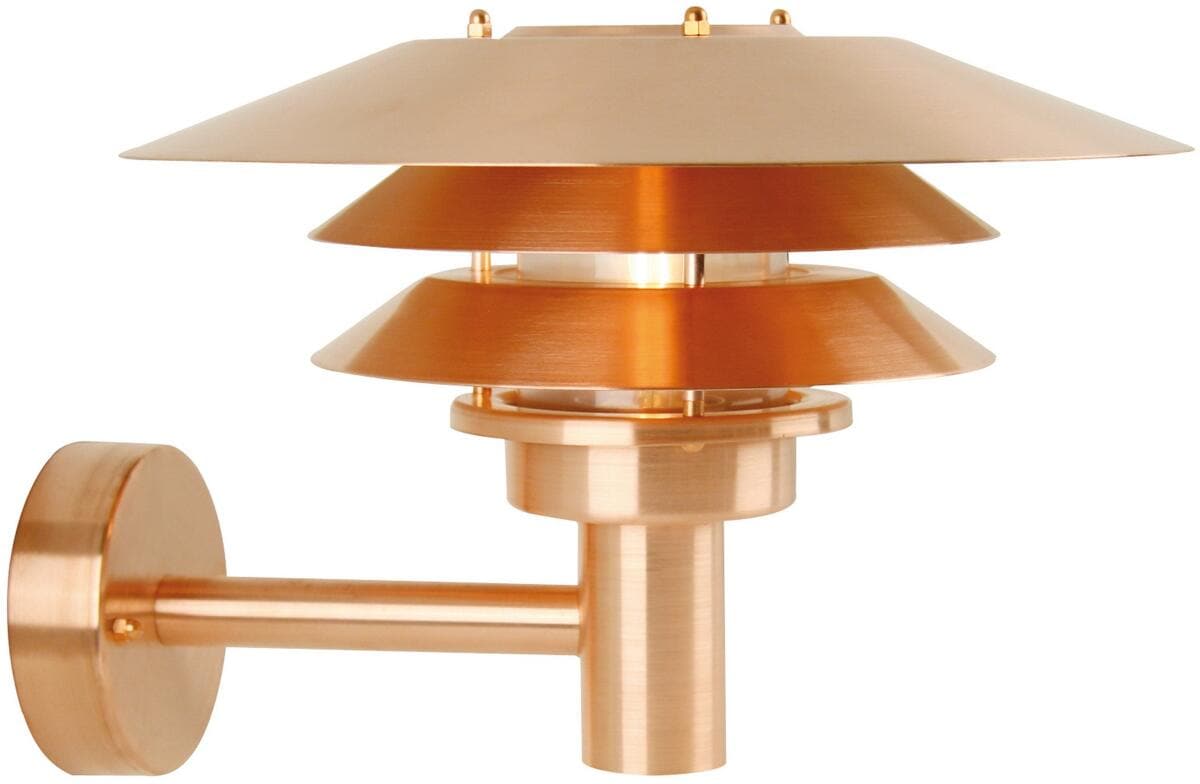 Nordlux Venø Wandleuchte, E27, IP54, 60W, dimmbar, kupfer (10600625)