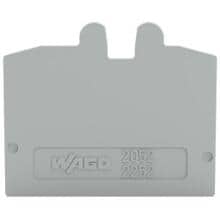 Wago 2052-1291 Abschlussplatte, 1,1mm Stärke, grau