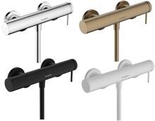 hansgrohe Tecturis S Einhebel-Duscharmatur Aufputz, Messing, 24 l/min, mit Rückflussverhinderer