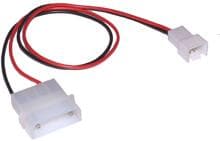 InLine Lüfter Adapterkabel, 12V zu 7V, 0,3m (33007)
