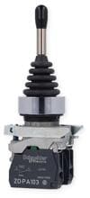Schneider Electric Harmony XB4 Joystick, tastend, mit Rückzug, 2 Richtungen, 1-stufig, Metall, 22mm