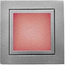 Brumberg LED-Wandeinbauleuchte Rot, 1,2W, aluminium (P3730R)
